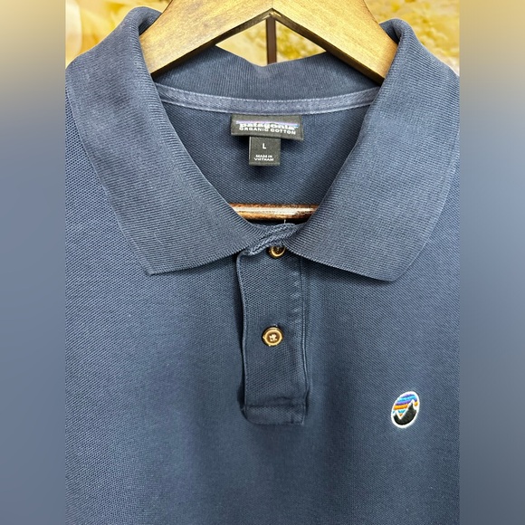 Mens Patagonia short sleeve polo shirt EUC - Picture 4 of 16